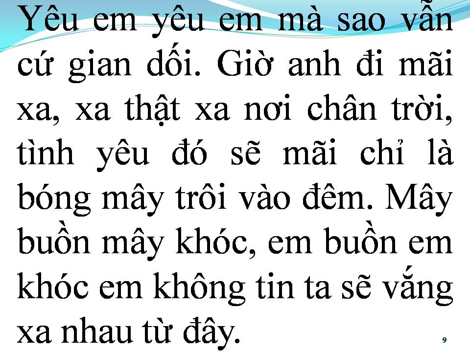 Lời bài hát DƯỜNG NHƯ TA ĐÃ