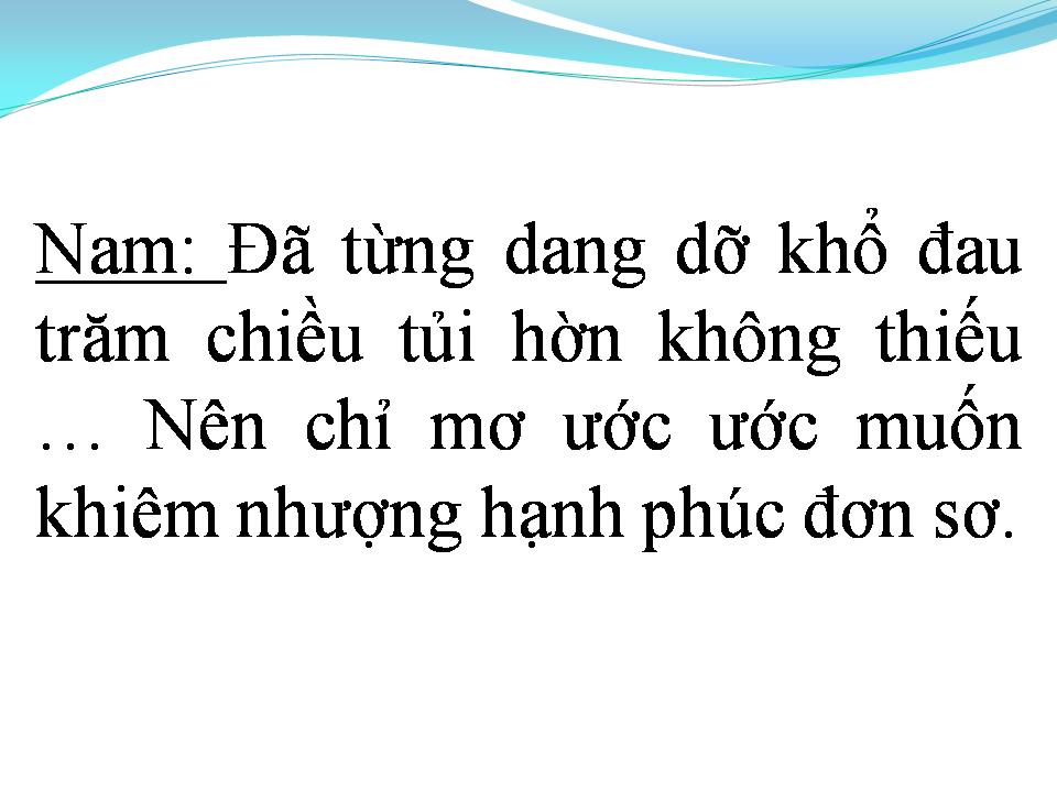 Lời bài hát ĐƯỜNG TÌNH HAI LỐI