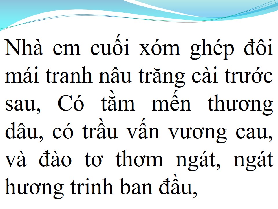 Lời bài hát ĐƯỜNG VỀ HAI THÔN