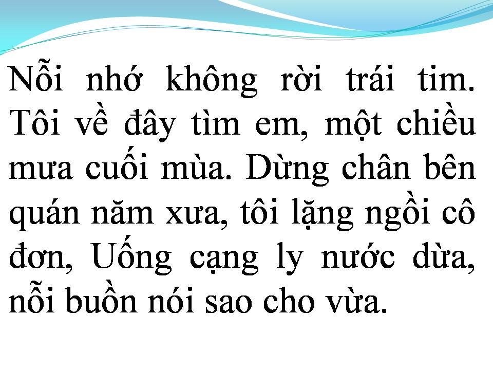 Lời bài hát ĐƯỜNG VỀ NGOẠI Ô