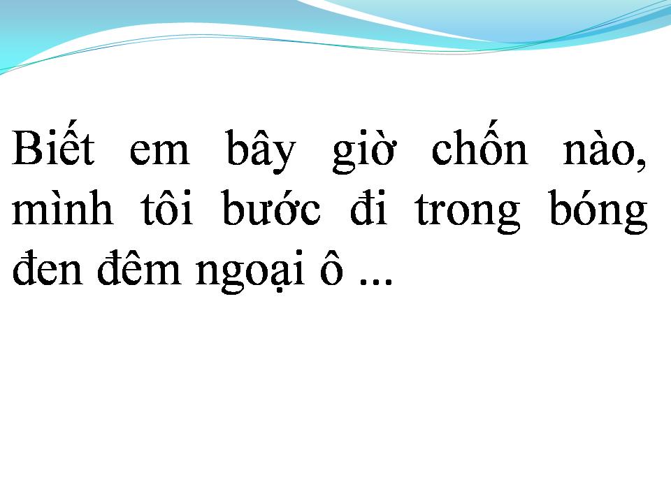 Lời bài hát ĐƯỜNG VỀ NGOẠI Ô