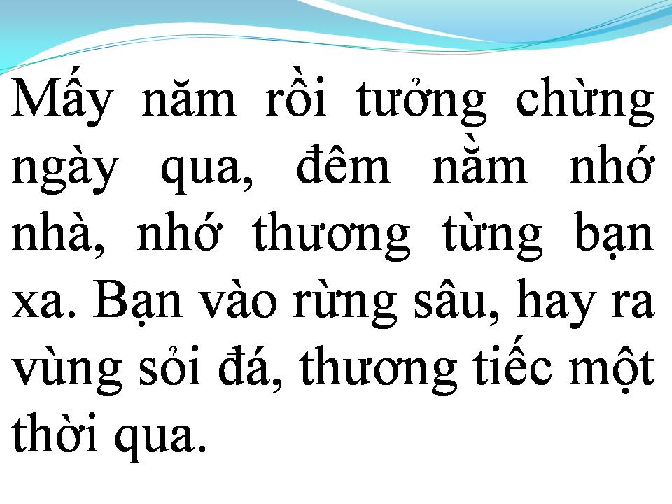 Lời bài hát ĐƯỜNG VỀ QUÊ HƯƠNG