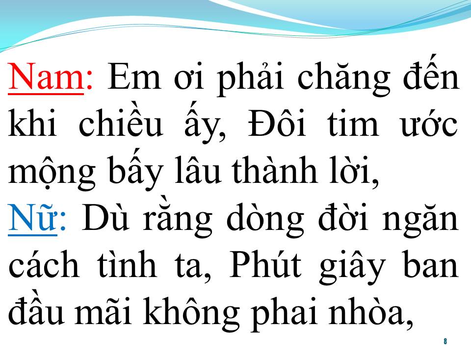 Lời bài hát DUYÊN KIẾP (SONG CA)