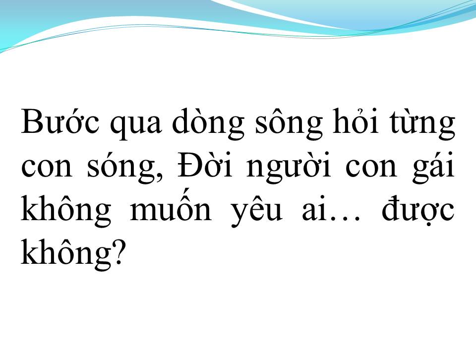 Lời bài hát DUYÊN PHẬN