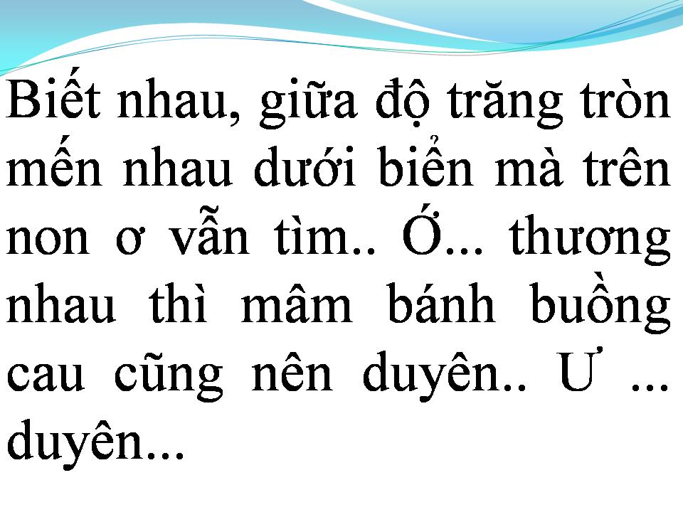 Lời bài hát DUYÊN TÌNH