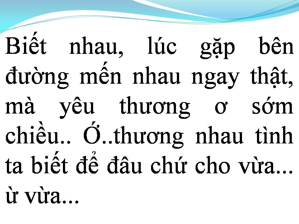 Lời bài hát DUYÊN TÌNH