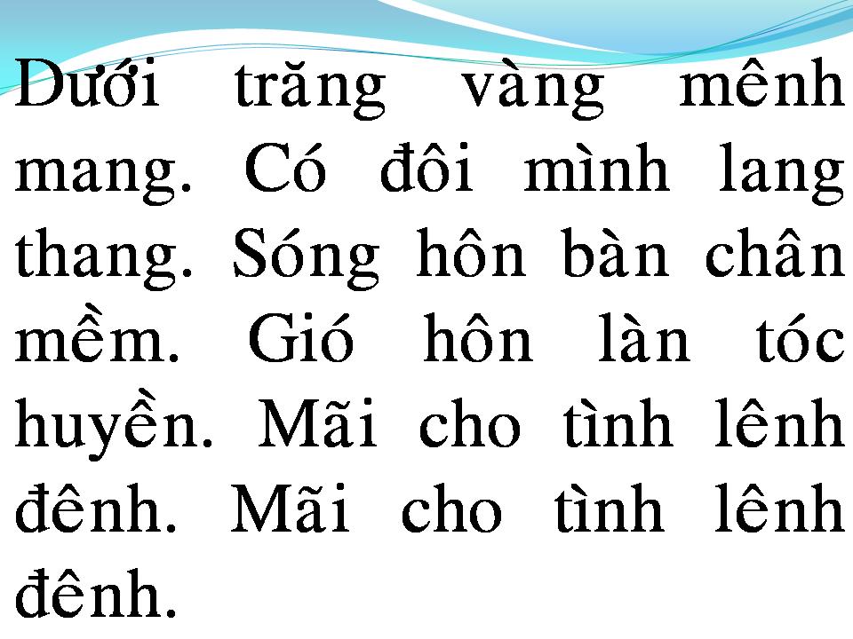 Lời bài hát MÃI CHO TÌNH LÊNH ĐÊNH