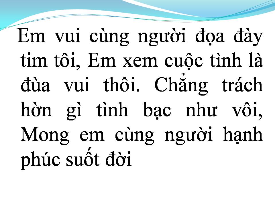 Lời bài hát MÃI CÒN YÊU