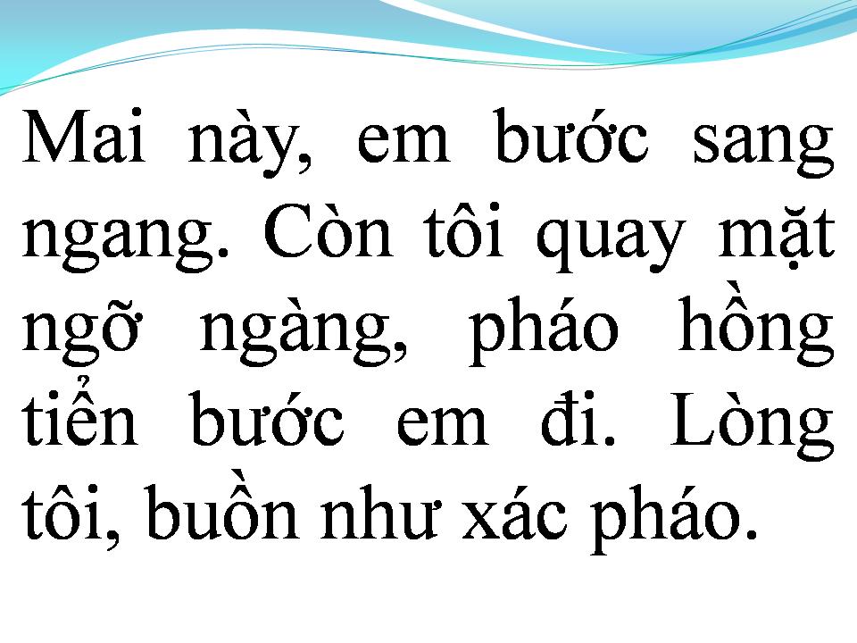 Lời bài hát MAI EM SANG NGANG