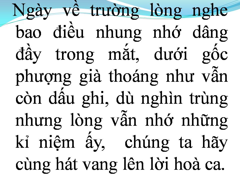 Lời bài hát MÃI KHÔNG PHAI