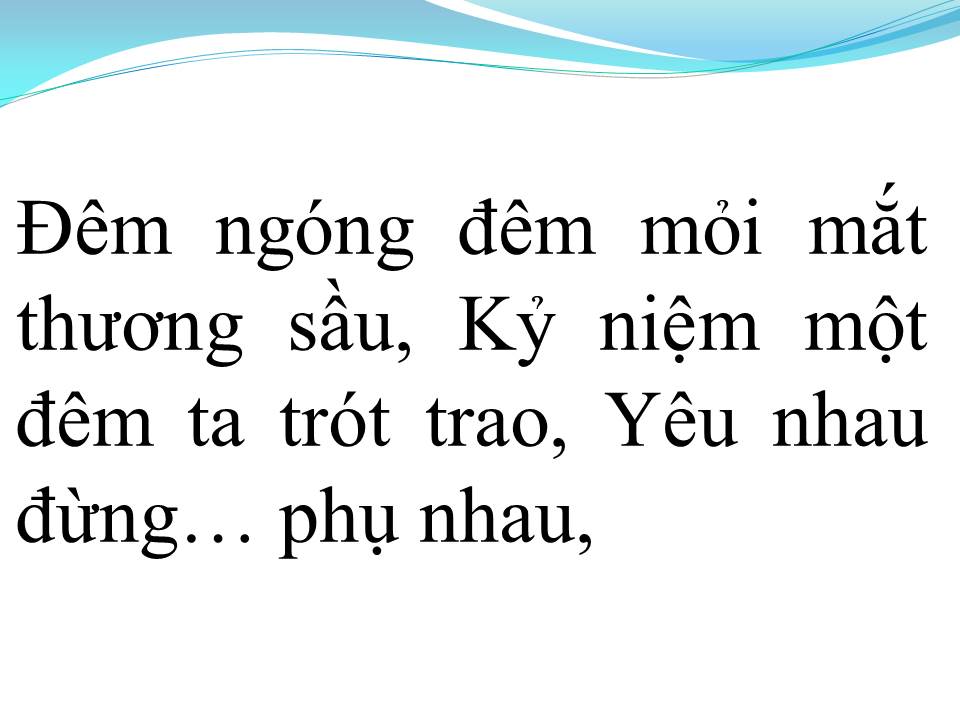 Lời bài hát MAI LỠ HAI MÌNH XA NHAU