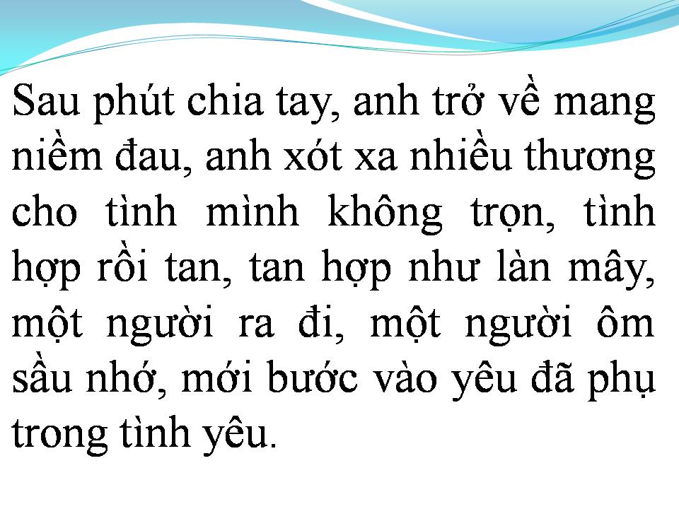Lời bài hát MANG TRỌN NIỀM ĐAU