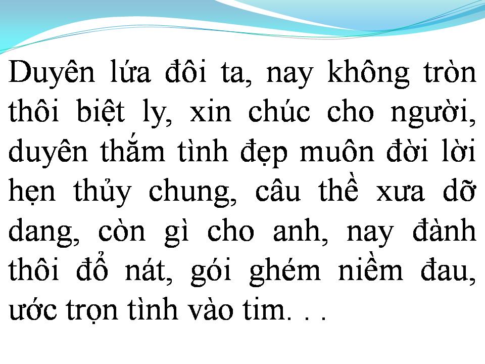 Lời bài hát MANG TRỌN NIỀM ĐAU