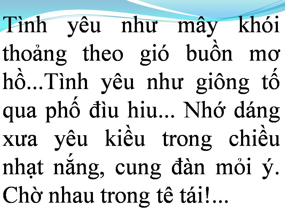Lời bài hát MẮT BIẾC