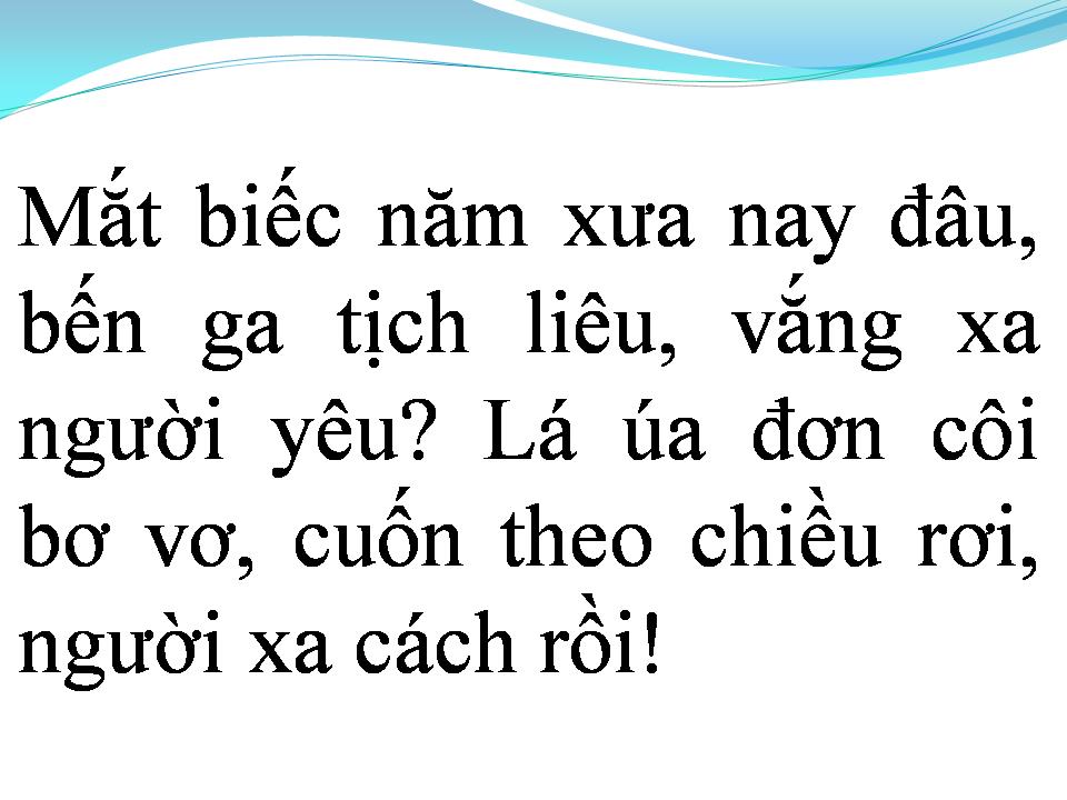 Lời bài hát MẮT BIẾC