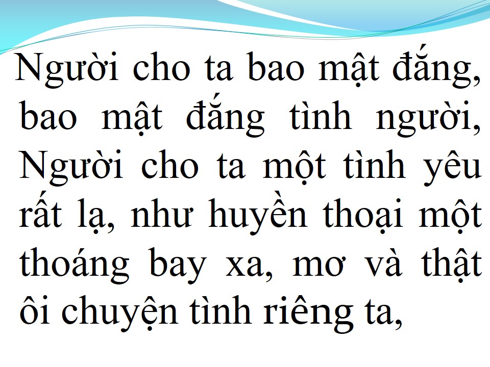 Lời bài hát MẬT ĐẮNG TÌNH YÊU