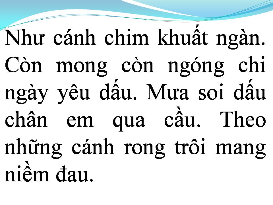 Lời bài hát MẮT LỆ CHO NGƯỜI