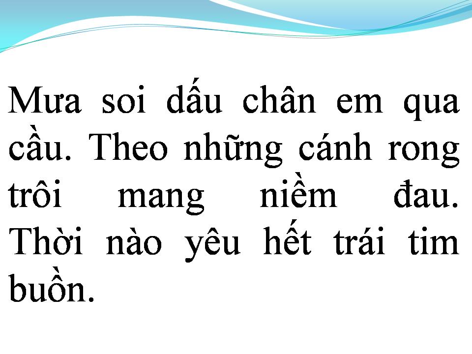 Lời bài hát MẮT LỆ CHO NGƯỜI