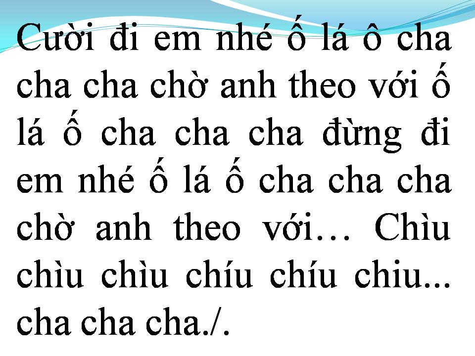 Lời bài hát MẮT NAI CHACHACHA