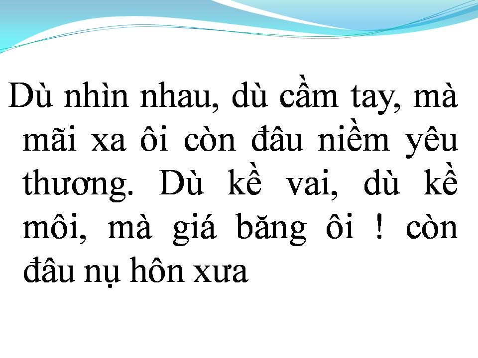 Lời bài hát MẤT NHAU TRONG VÒNG TAY