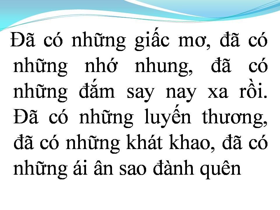 Lời bài hát MẤT NHAU TRONG VÒNG TAY
