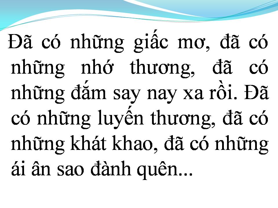 Lời bài hát MẤT NHAU TRONG VÒNG TAY