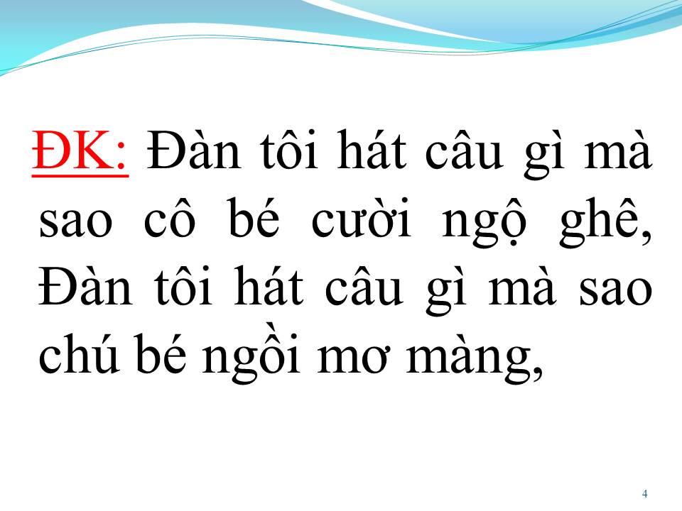 Lời bài hát MẶT TRỜI BÉ CON