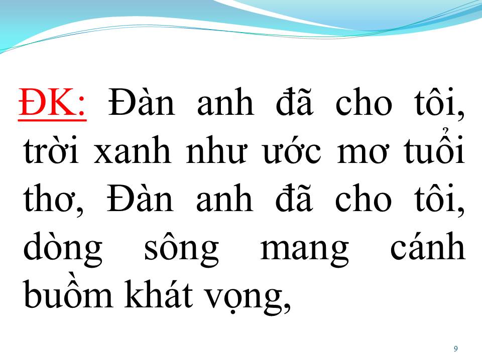 Lời bài hát MẶT TRỜI BÉ CON