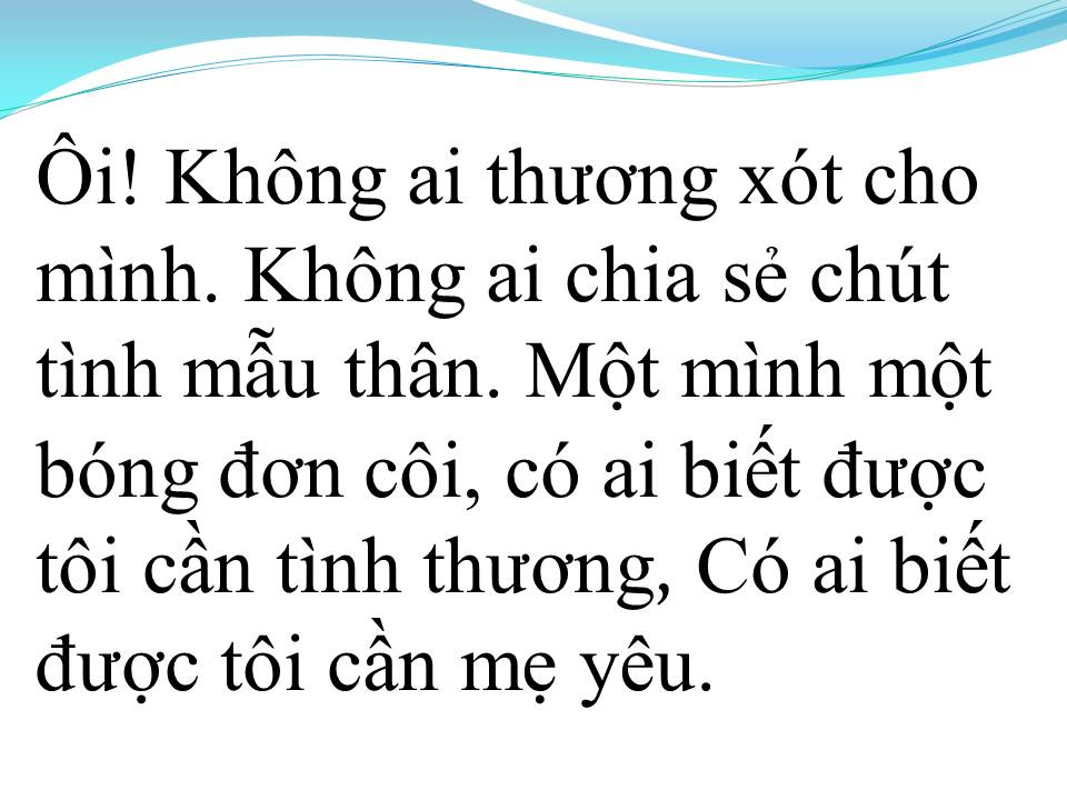 Lời bài hát MẸ