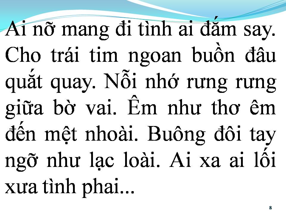 Lời bài hát MÊ KHÚC