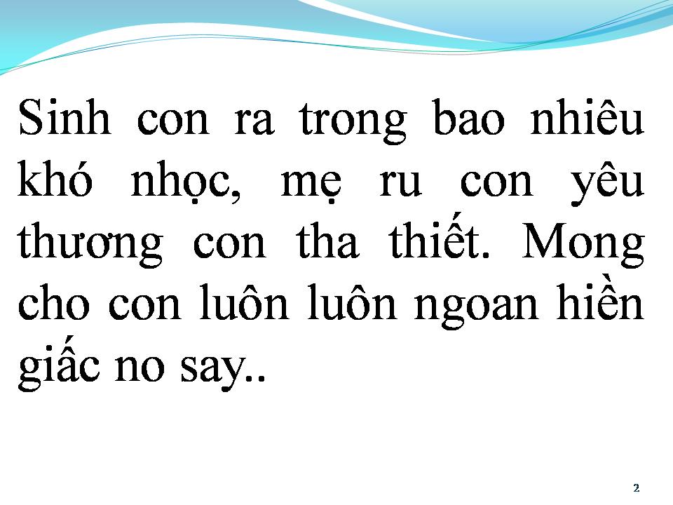 Lời bài hát MẸ YÊU