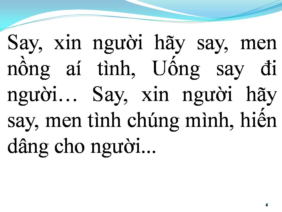 Lời bài hát MEN TÌNH NỒNG