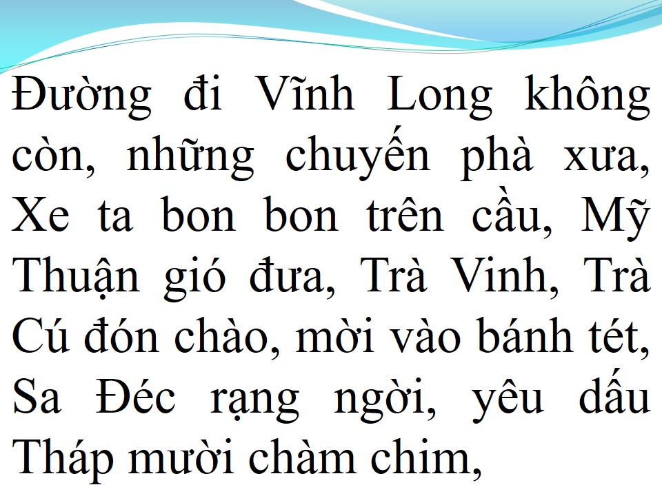 Lời bài hát MIỀN TÂY QUÊ TÔI