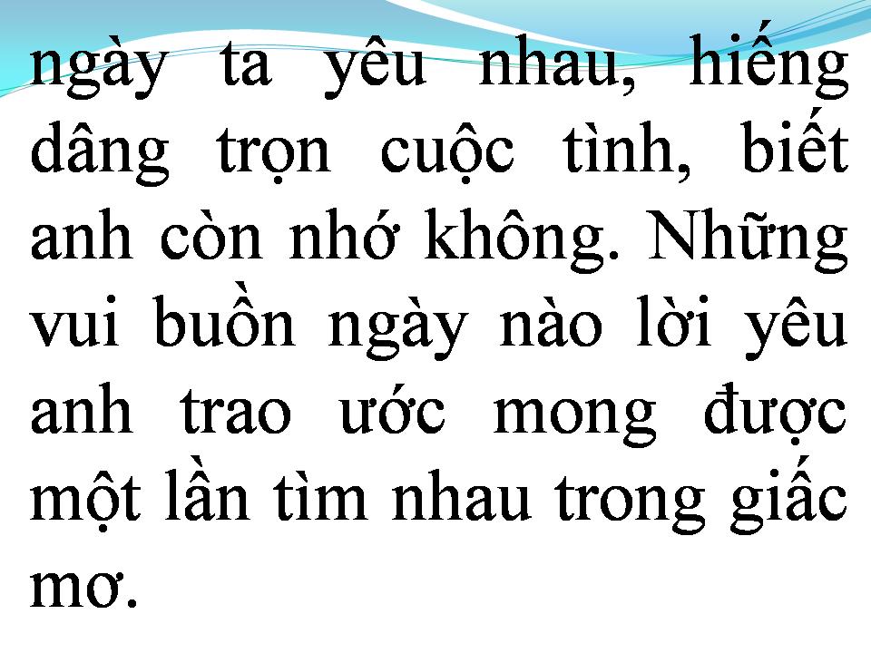 Lời bài hát MÌNH MÃI BÊN NHAU