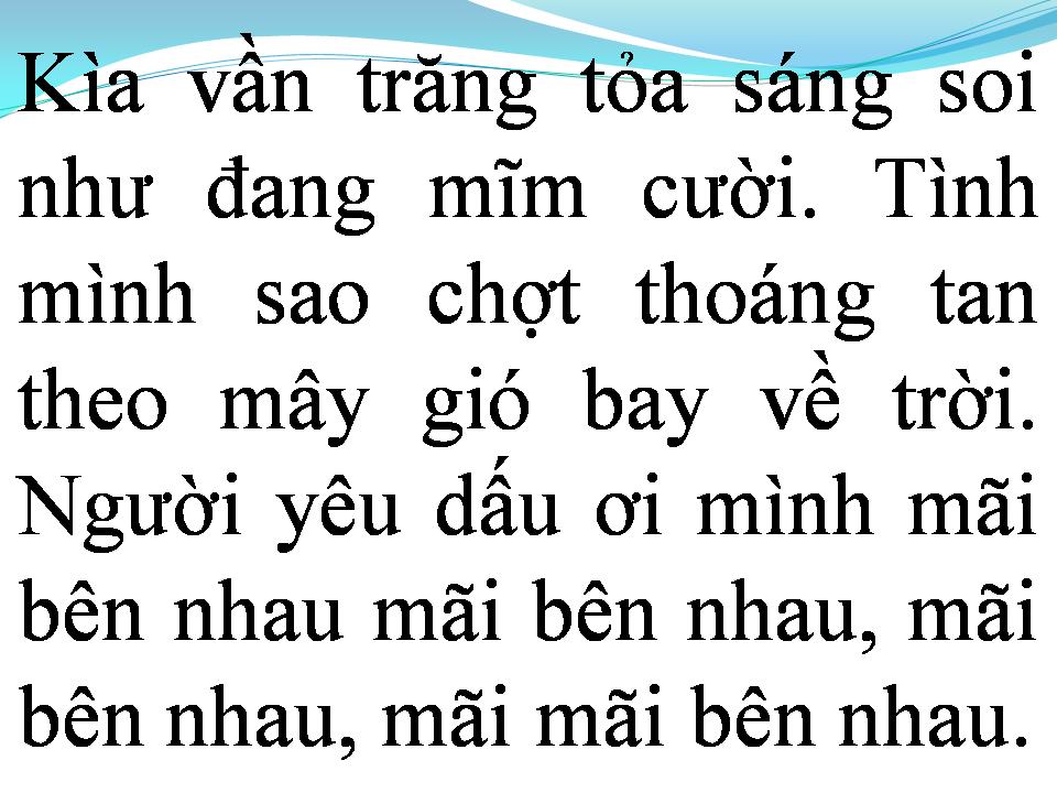 Lời bài hát MÌNH MÃI BÊN NHAU