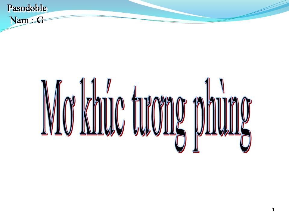 Lời bài hát MƠ KHÚC TƯƠNG PHÙNG