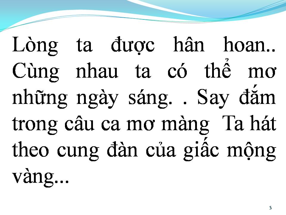 Lời bài hát MƠ KHÚC TƯƠNG PHÙNG