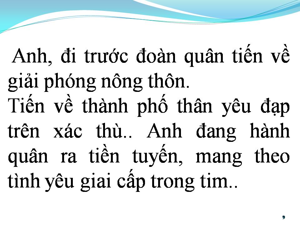Lời bài hát MỖI BƯỚC TA ĐI