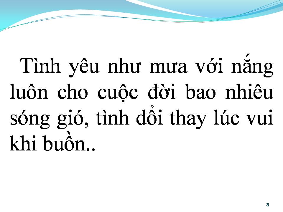 Lời bài hát MỖI NGƯỜI MỘT GIẤC MƠ