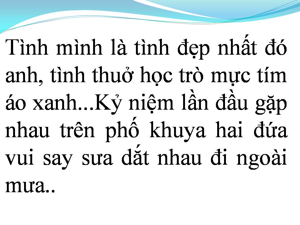 Lời bài hát MÔI TÍM