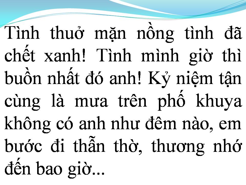 Lời bài hát MÔI TÍM