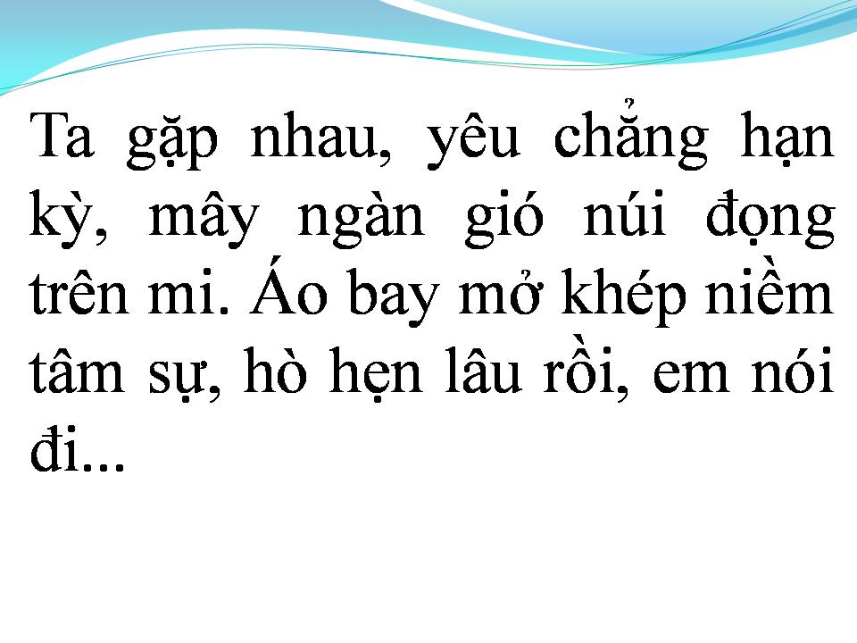 Lời bài hát MỘNG DƯỚI HOA