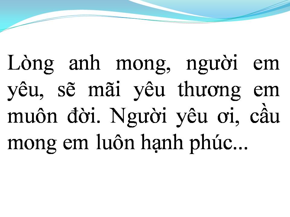 Lời bài hát MONG EM HẠNH PHÚC
