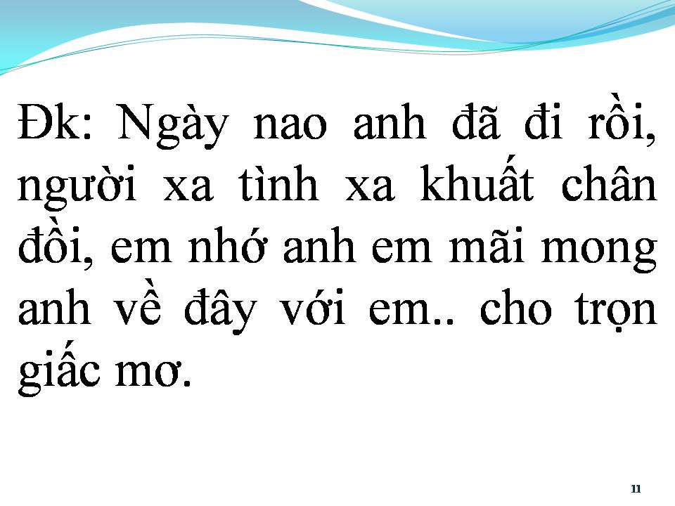 Lời bài hát MỘNG THỦY TINH