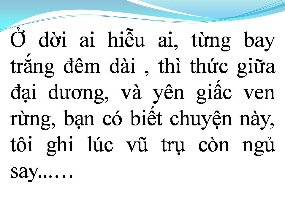 Lời bài hát MỘT CHUYẾN BAY ĐÊM