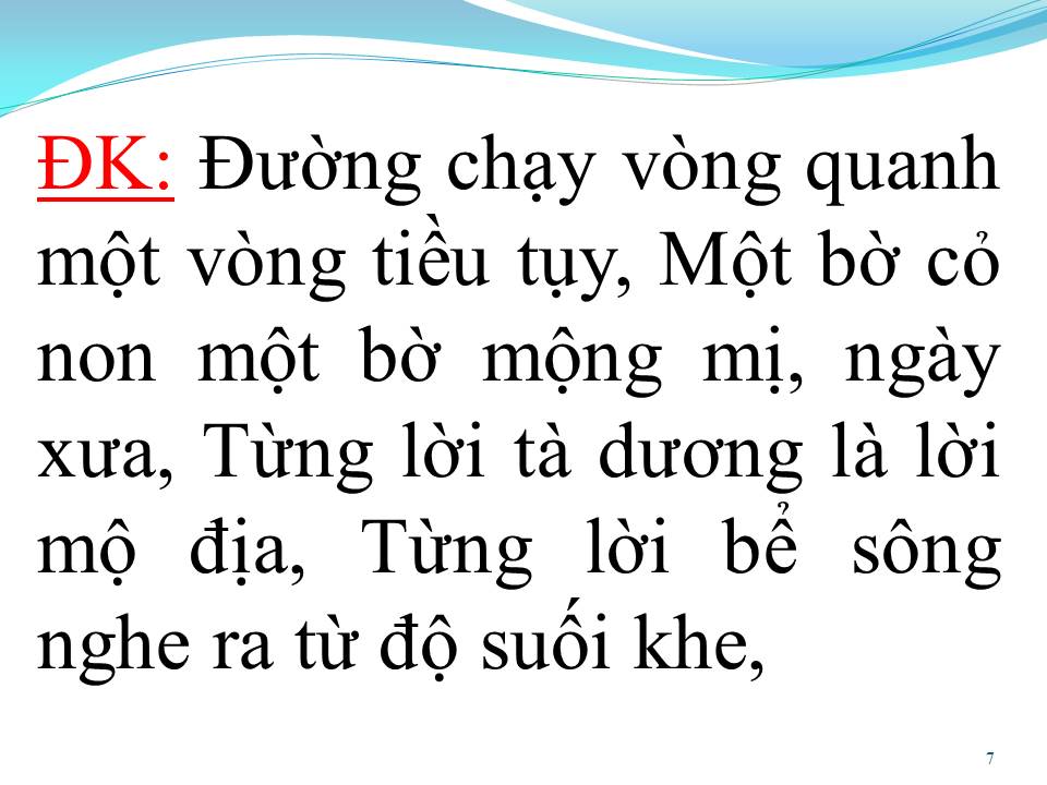 Lời bài hát MỘT CÕI ĐI VỀ