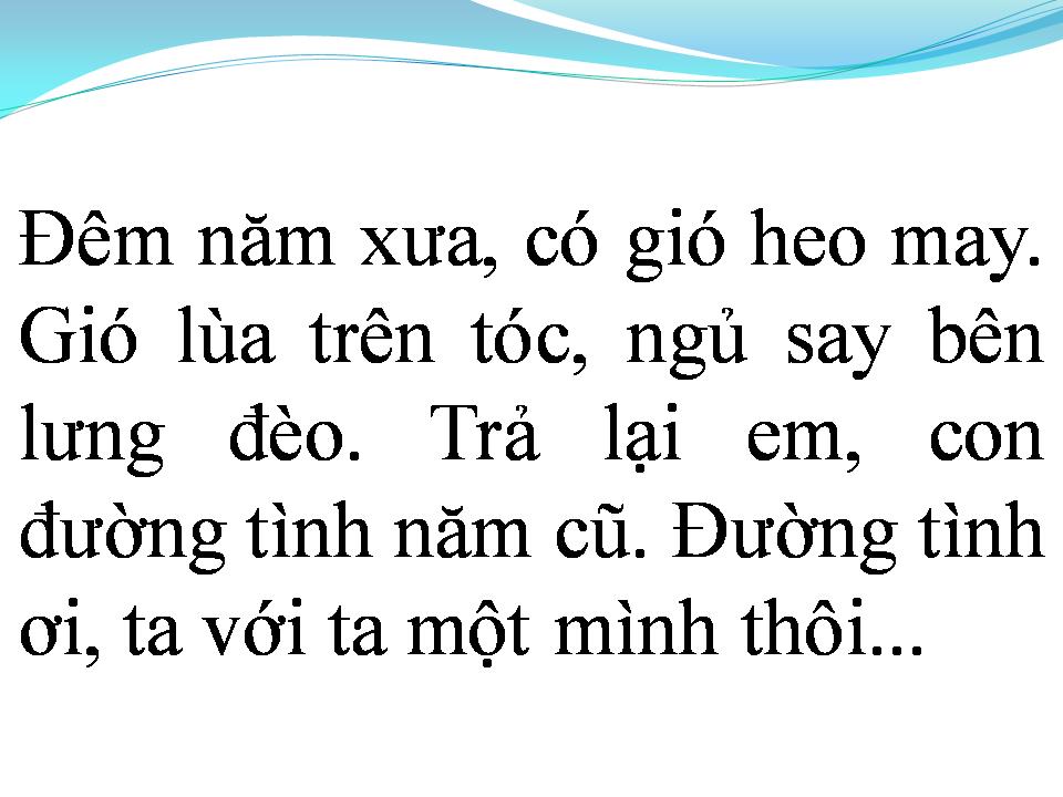 Lời bài hát MỘT MÌNH THÔI