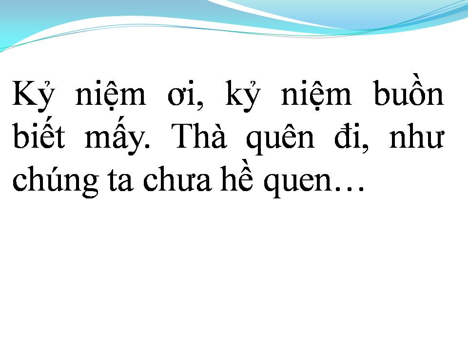 Lời bài hát MỘT MÌNH THÔI