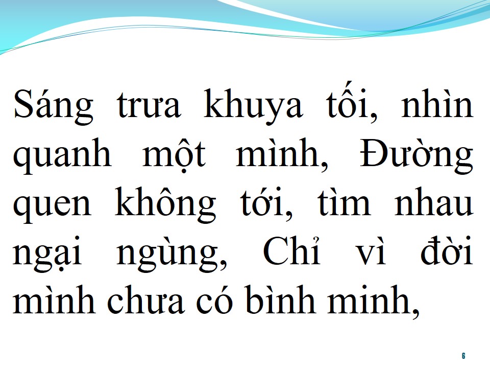 Lời bài hát MỘT MÌNH