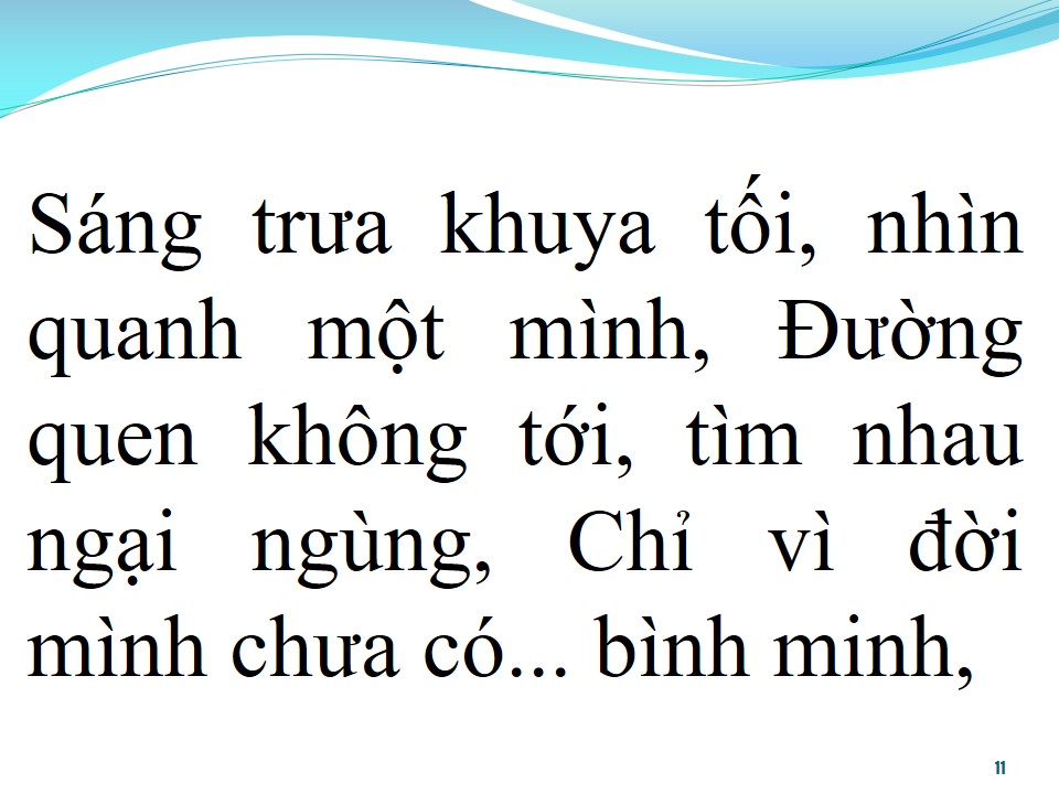 Lời bài hát MỘT MÌNH